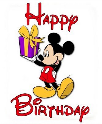 Mickey Mouse Clubhouse Birthday Cake on Happy Birthday Greeting Card Image Mickey Mouse Cartoon   Unfathomable